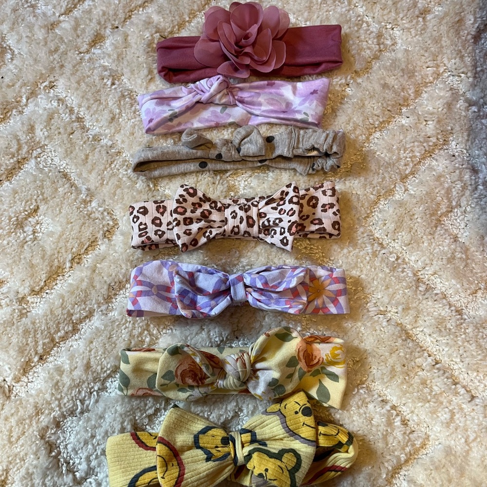Assorted Colorful Kids Headbands Set